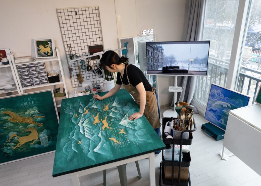 박성은 작가 작업실